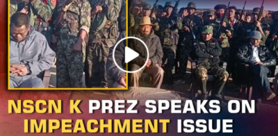 NSCN- K Khango President Khango Konyak has issued a statement