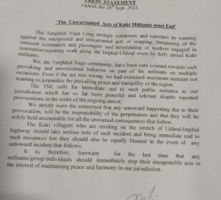 Stop these alleged action otherwise Kukis will be punished