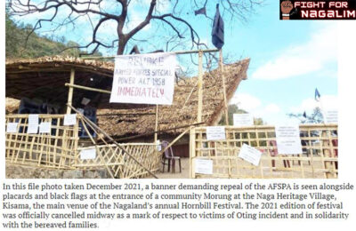 Government extends AFSPA in Arunachal, Nagaland for 6months from October 1