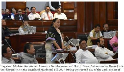 All tribes "agreed" to the reserving one-third bill for women.