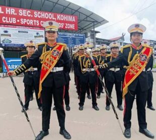 First time in Nagaland's history, the all-girl NCC band will march