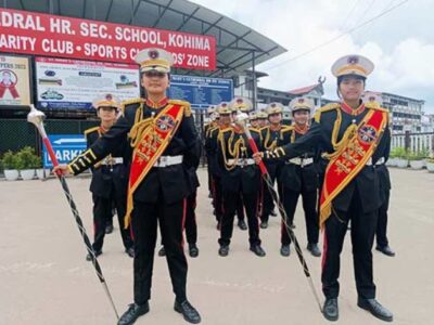 First time in Nagaland's history, the all-girl NCC band will march