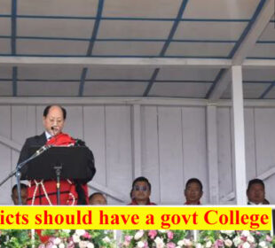 All districts should have a govt College