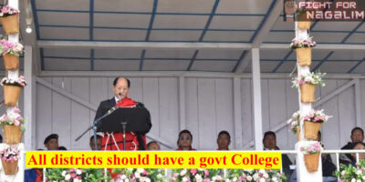 All districts should have a govt College