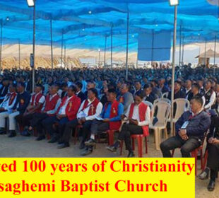 Celebrated 100 years of Christianity at Aichisaghemi Baptist Church
