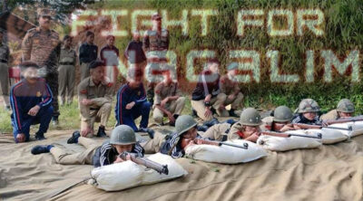 Shooting practice week of NCC cadets