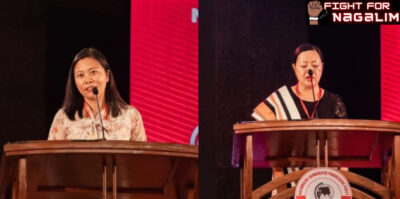 Two Naga females legislators laud the Bill ULB.