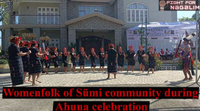 Sumi Community & People of Nagaland Celebrated Ahuna Festival