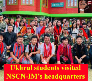 Ukhrul students visited the NSCN-IMโs Headquarter