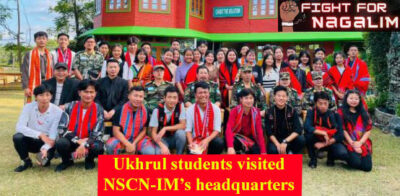 Ukhrul students visited the NSCN-IM’s Headquarter
