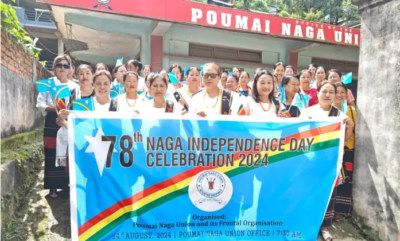 78th Naga Independence day marked by Imphal Naga Forum